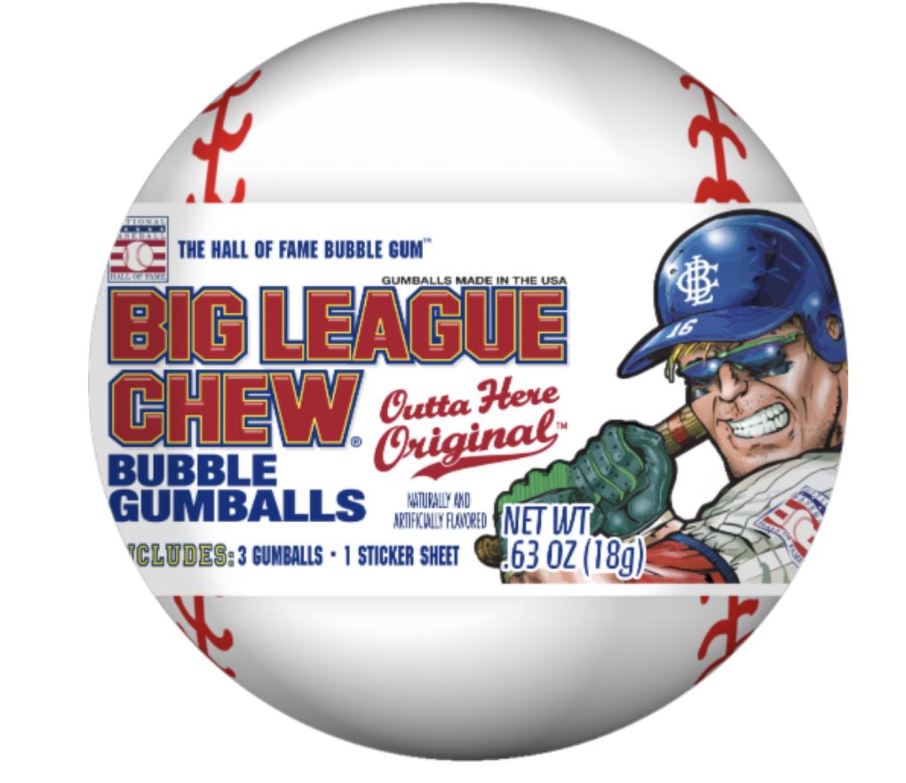 Big League Chew Bubble Gumballs Candy La Luna Bella 