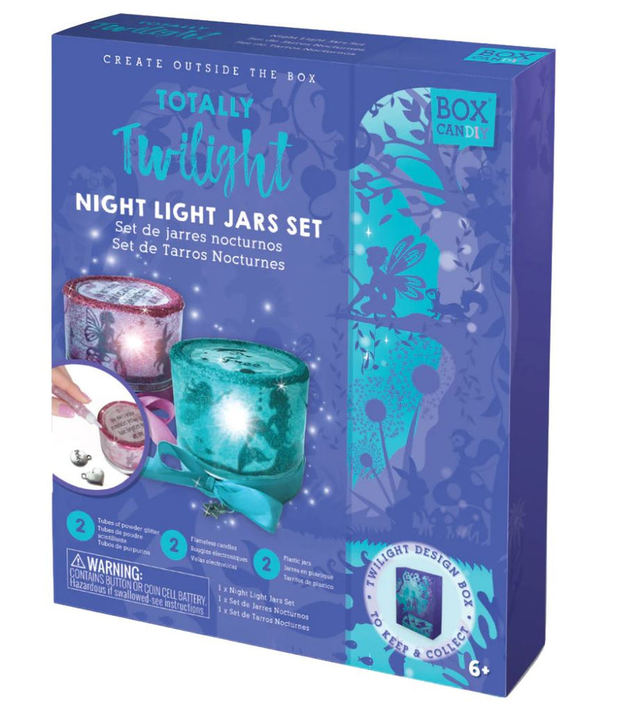 Fairy Night Light Jars Sets Arts & Crafts BOX CANDIY 
