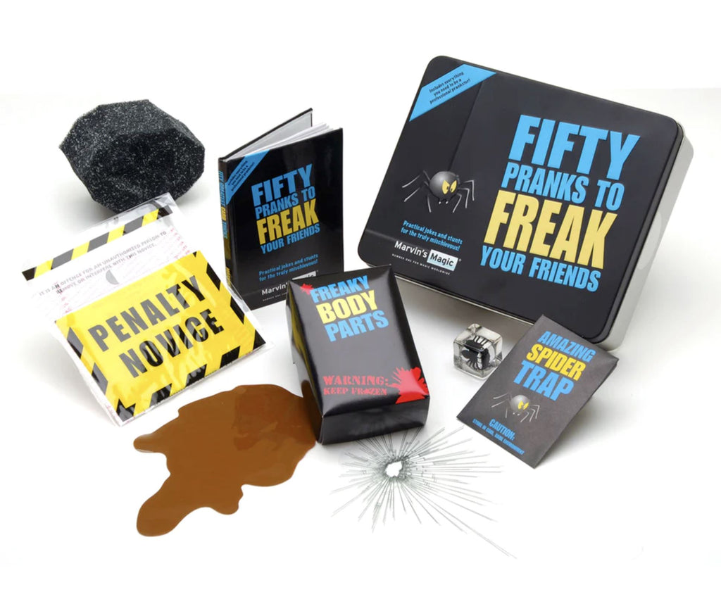 Fifty Pranks To Freak Your Friends Prank and Gags Marvin's Magic 