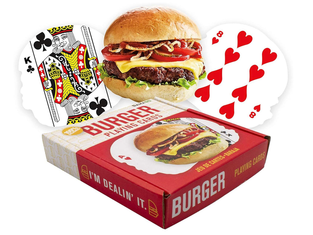 Hamburger Shaped Playing Cards Playing Cards GAMAGO 