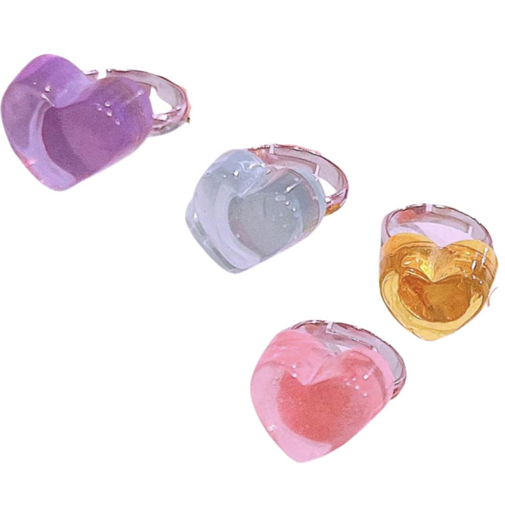 Pop Cutie Jello Heart Ring jewelry POP CUTIE 