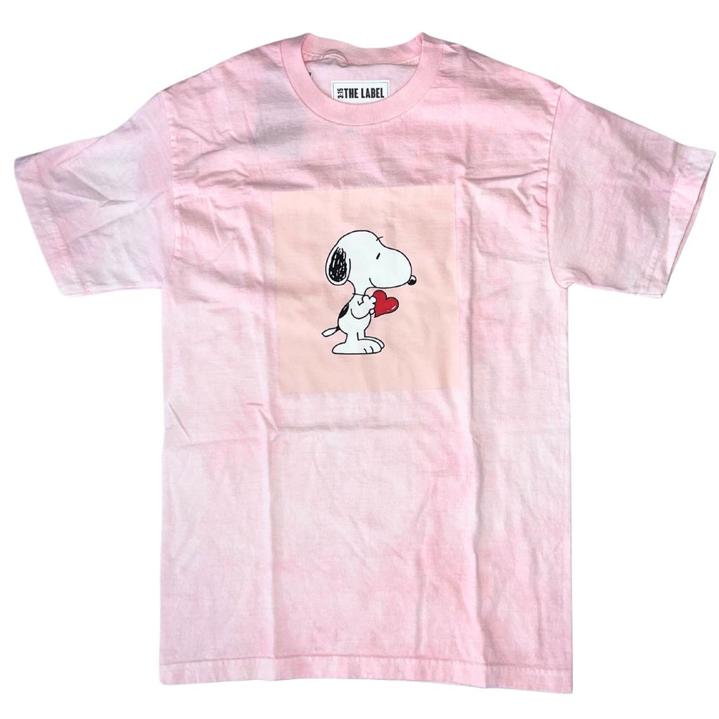 Snoopy Pink Tee Tops 3:15 The Label 
