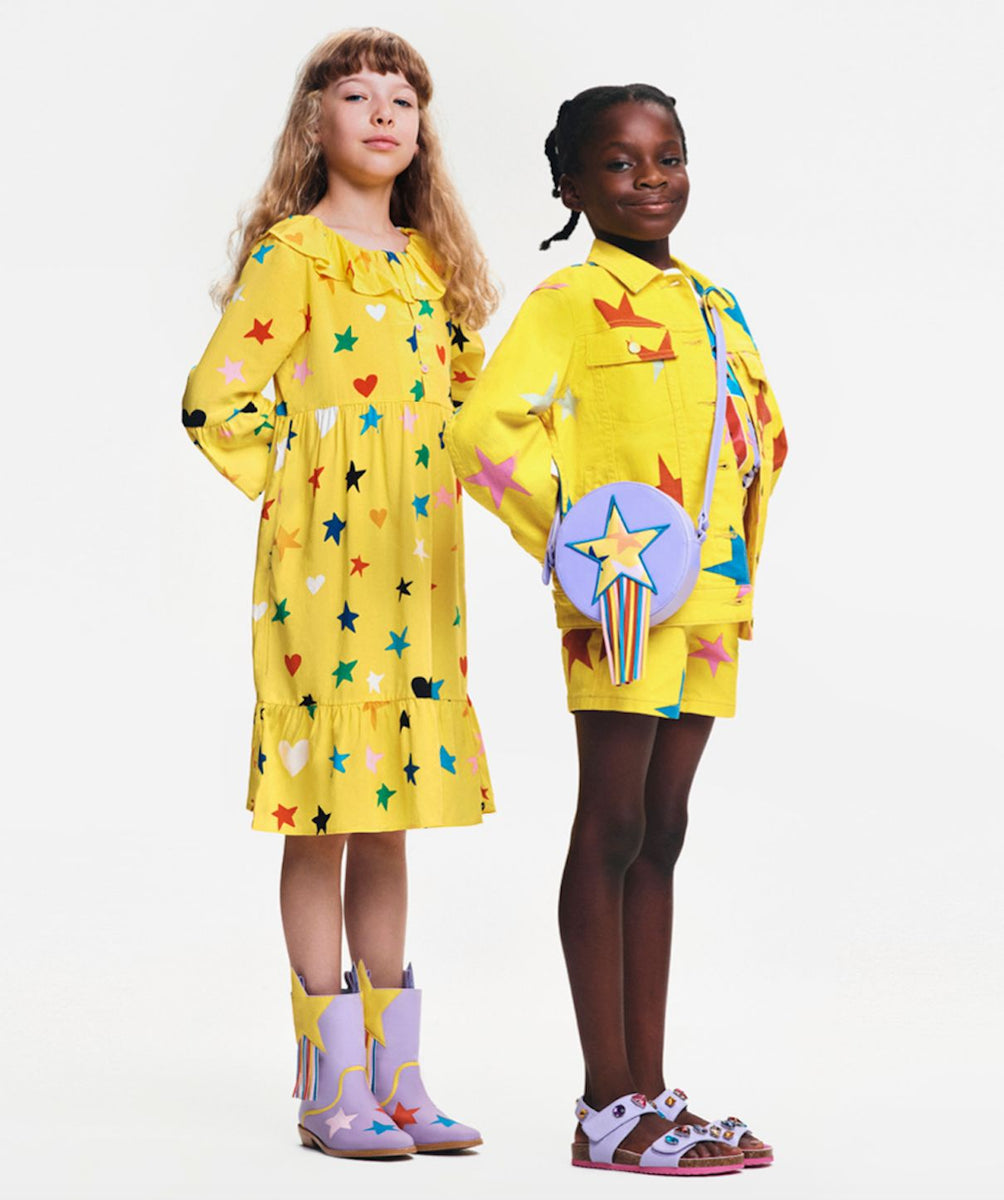 Stella McCartney Kids Shorts With Multicolors Stars