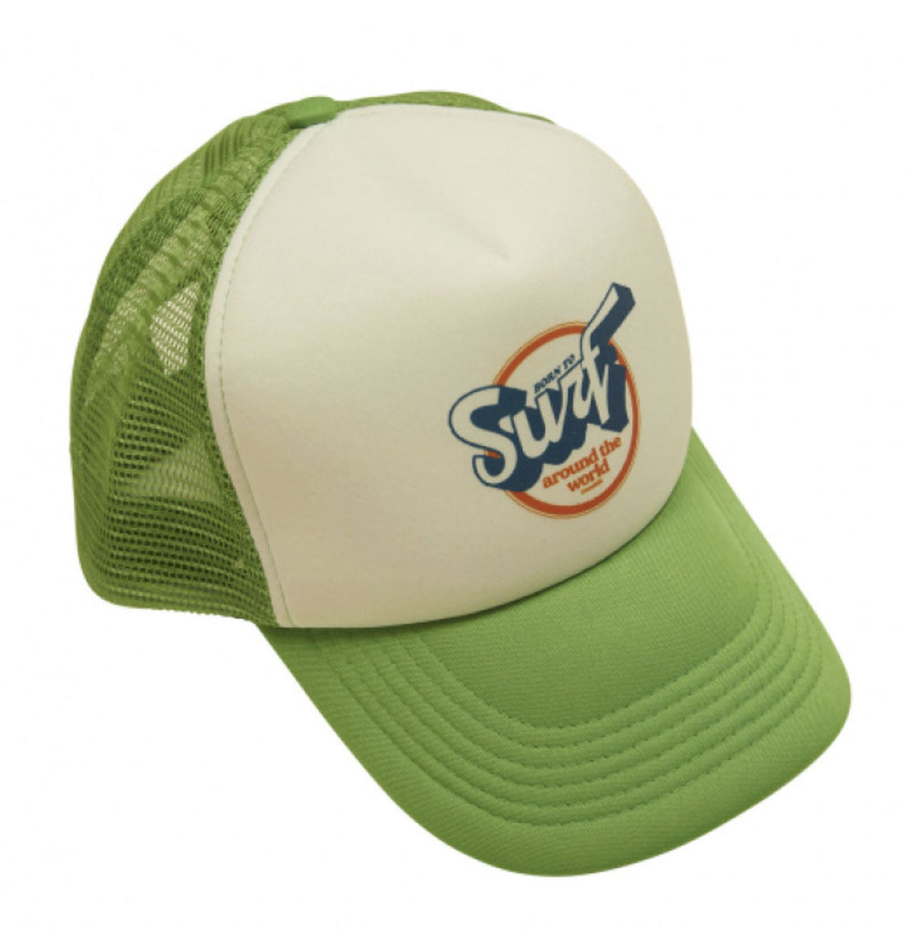 Truckersurf Green Cap Hat Sunchild 