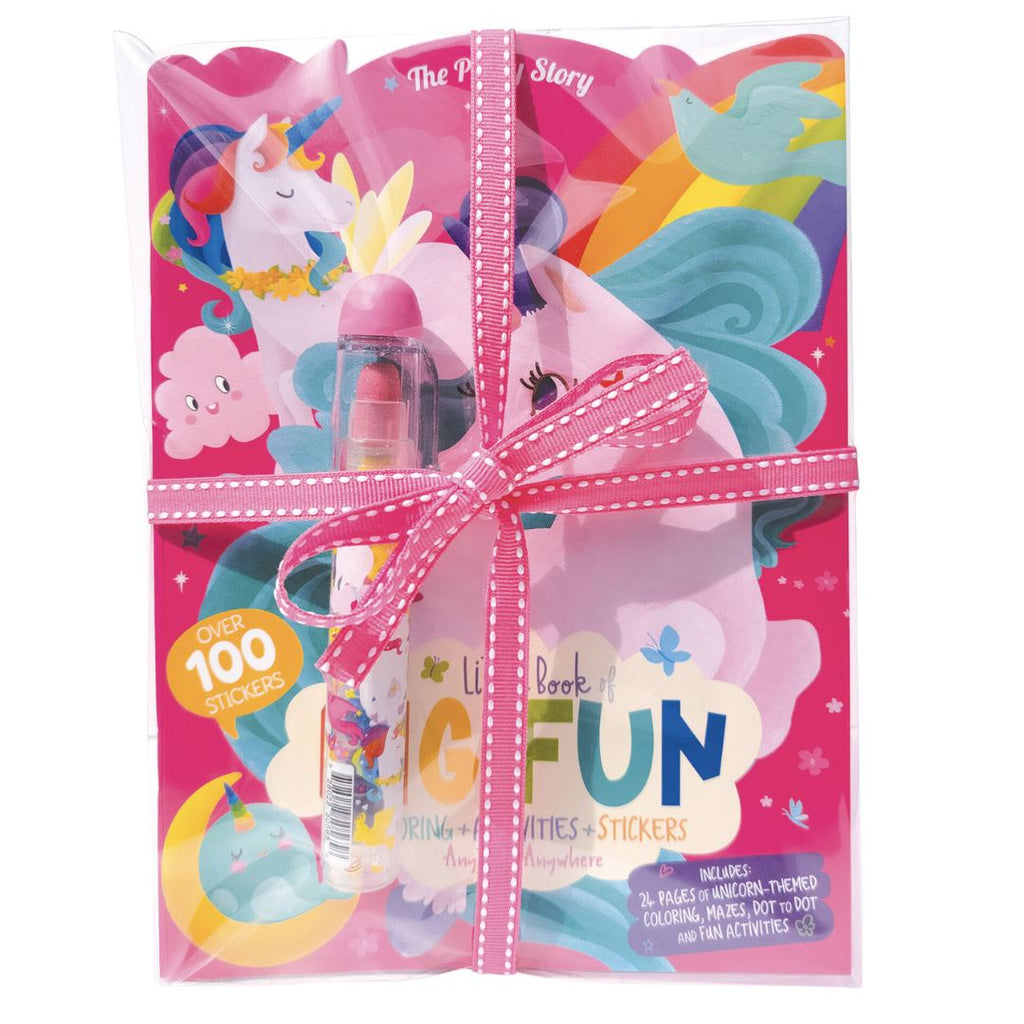 Unicorn Land Activity Book & Stackable Crayon Pack Arts & Crafts Girl Nation 