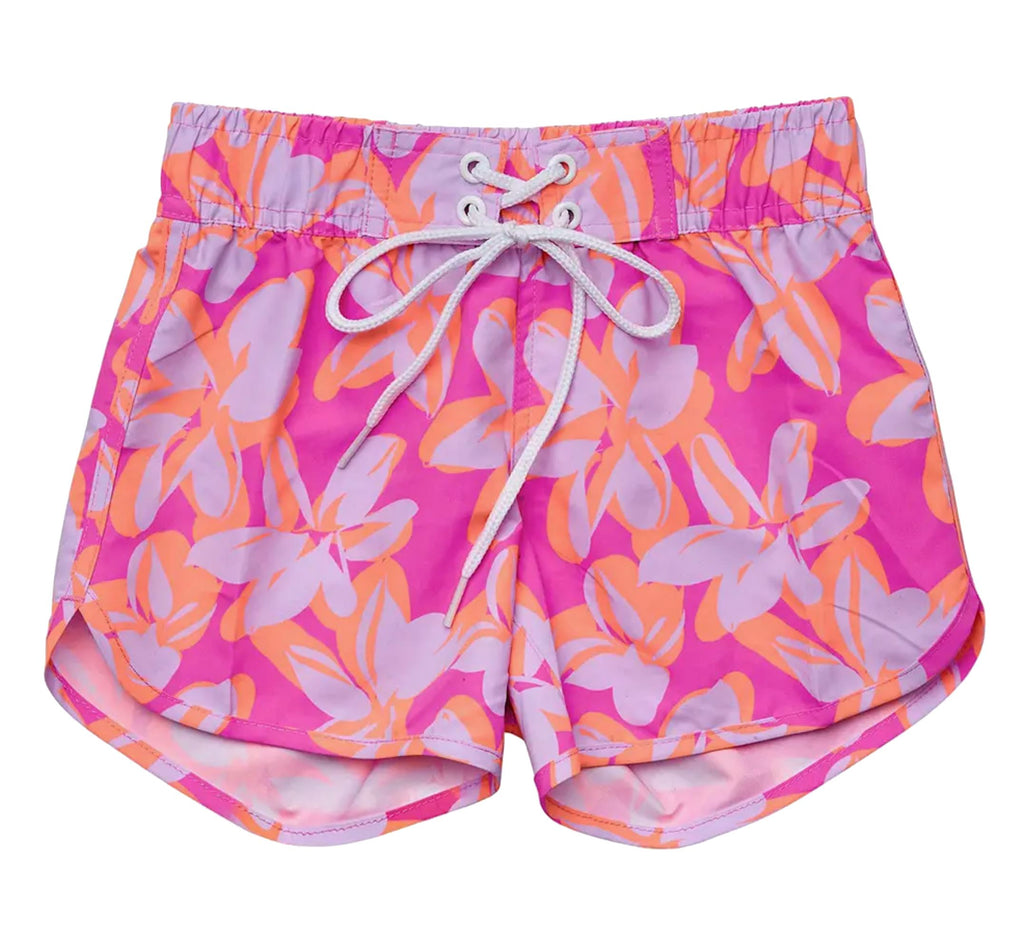 Hibiscus Hype Girl Board Shorts Shorts Snapper Rock Swimwear 