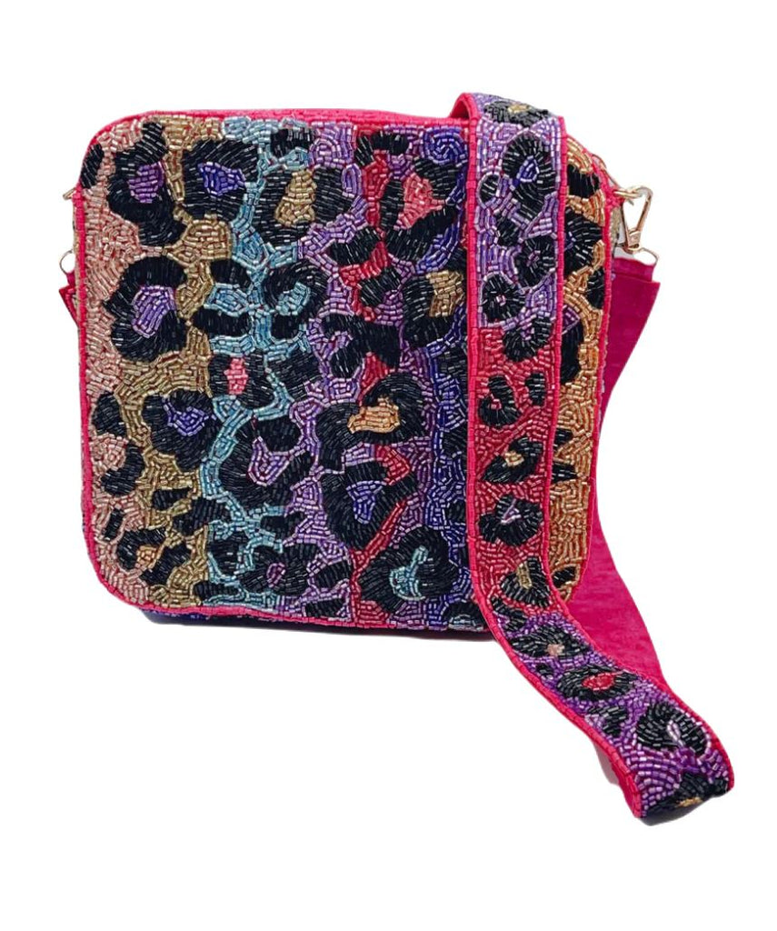Pink Leopard Box Purse Accessories Treasure Jewels 
