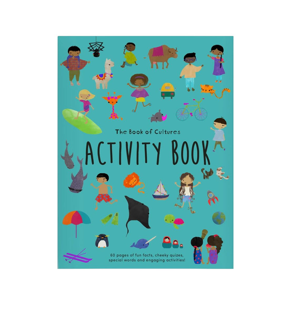 The Book of Cultures Activity Book sticker Worldwide Buddies 