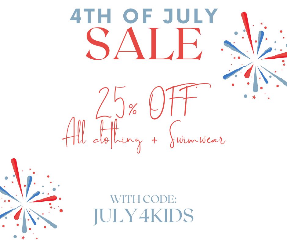 4th of July SALE-25% OFF