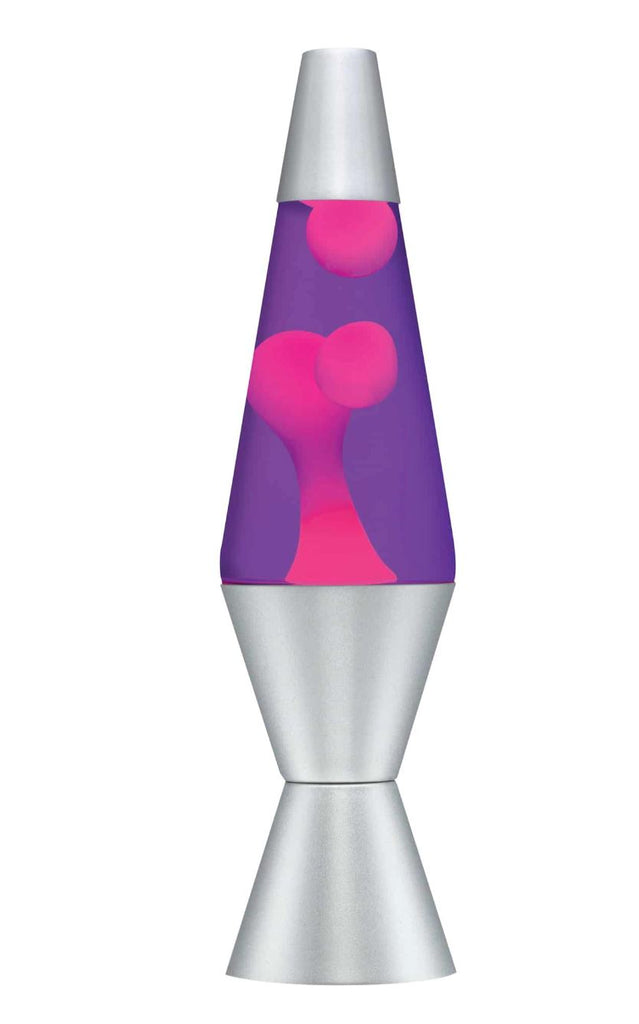 14.5" Lava Lamp-Pink/Purple/Silver Lamp Schylling 