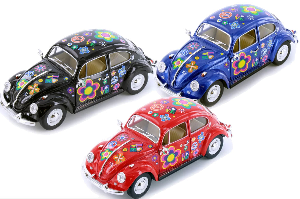 1967 VW Classic Beetle -Printed Die-Cast-Car toy Luna Die-Cast Cars 