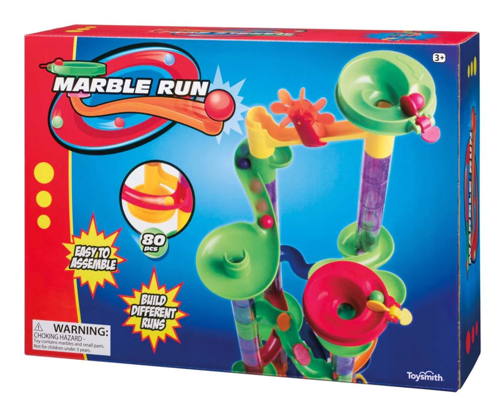 80 Piece Marble Run Toys Toysmith 