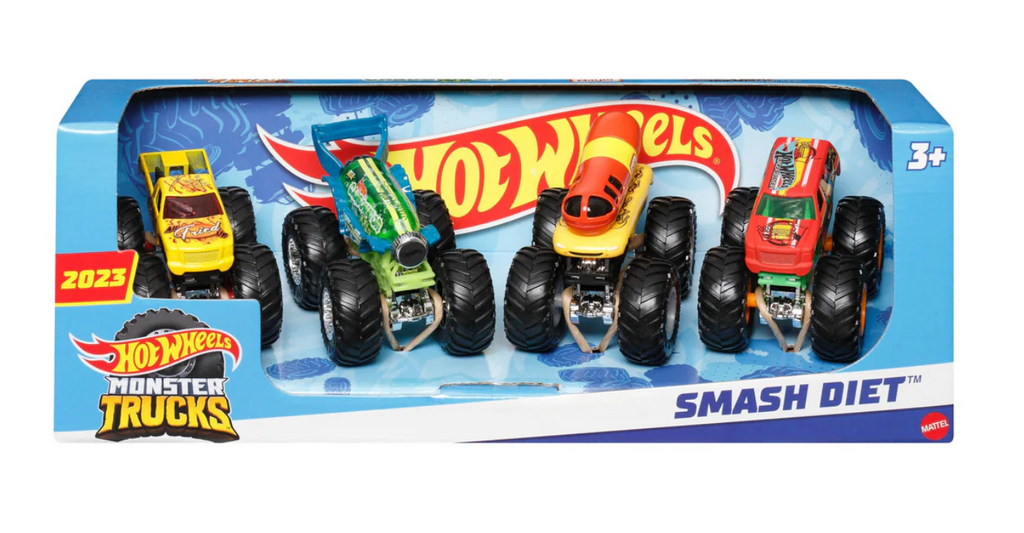 Hot Wheels Monster Trucks 4-Pack