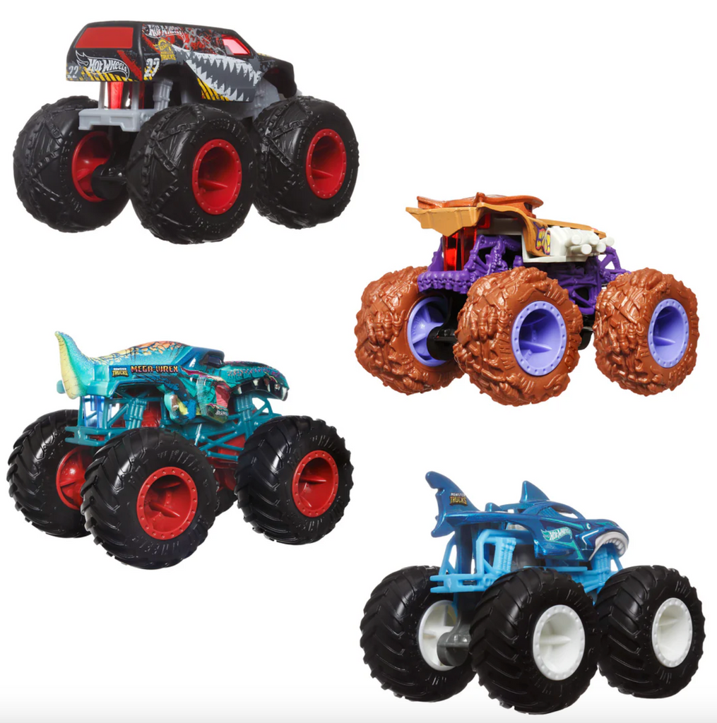 Hot Wheels Monster Trucks 4-Pack