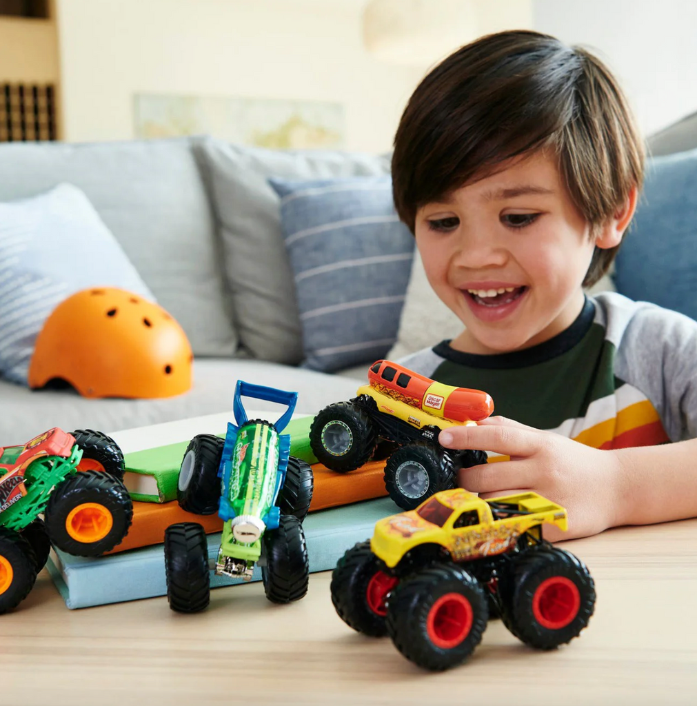 Hot Wheels Monster Trucks 4-Pack