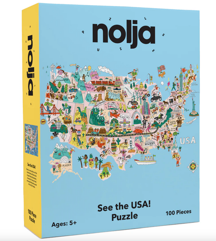 Nolja See the USA 100pc Jigsaw Puzzle