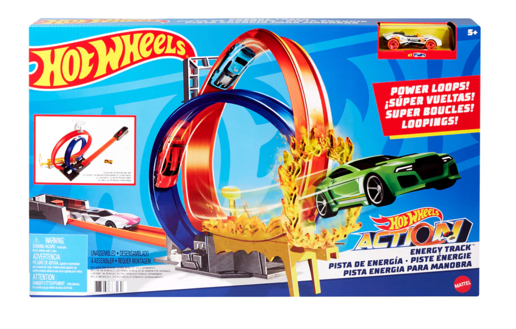 Hot Wheels Energy Track Set With Car