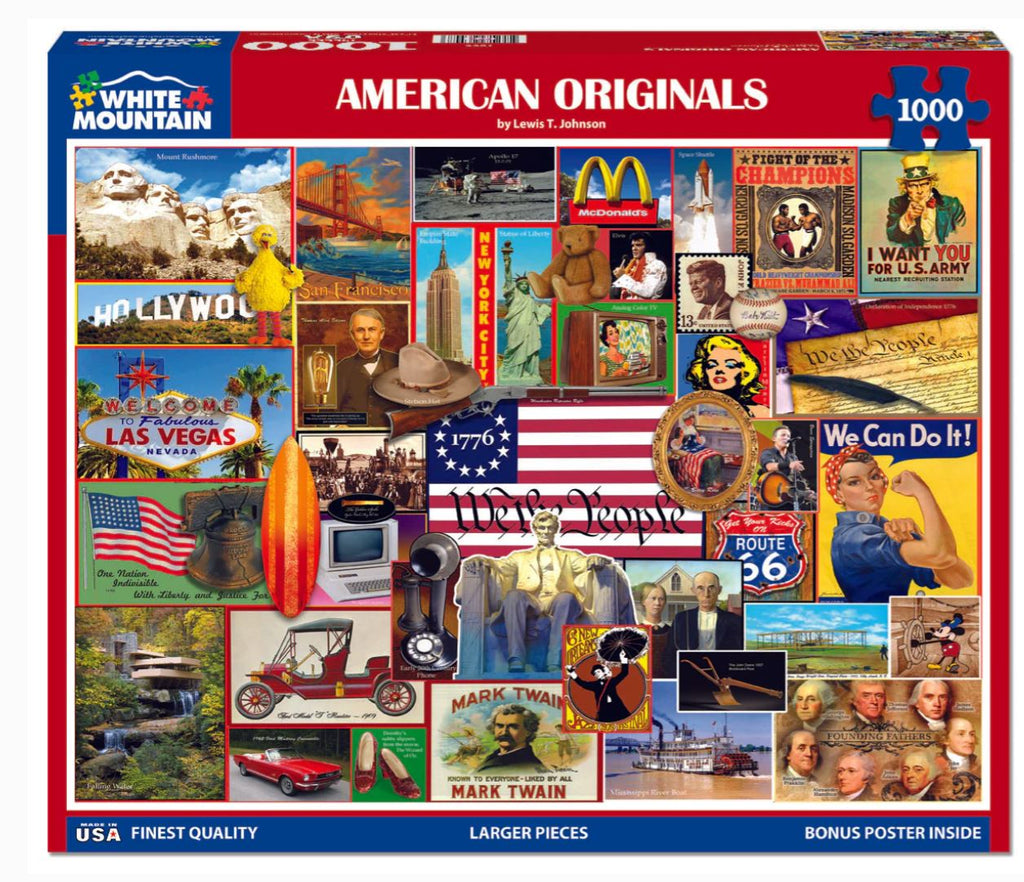 American Originals-1000 Piece Puzzle puzzle White Mountain 