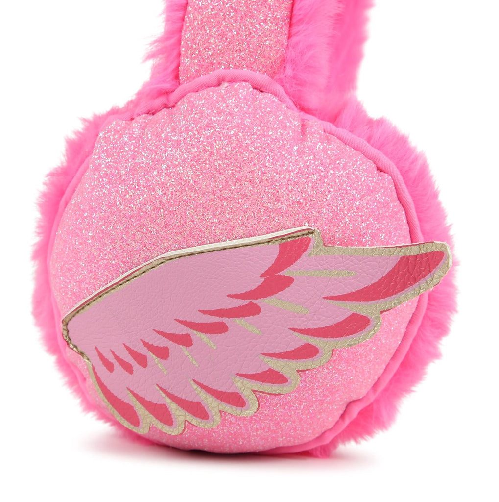 Billieblush Glitter Earmuffs With Wings Accessories Billieblush 