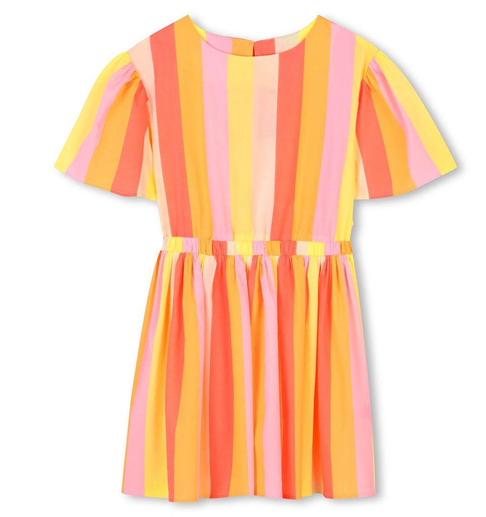 Billieblush Ochre Striped Dress Dress Billieblush 