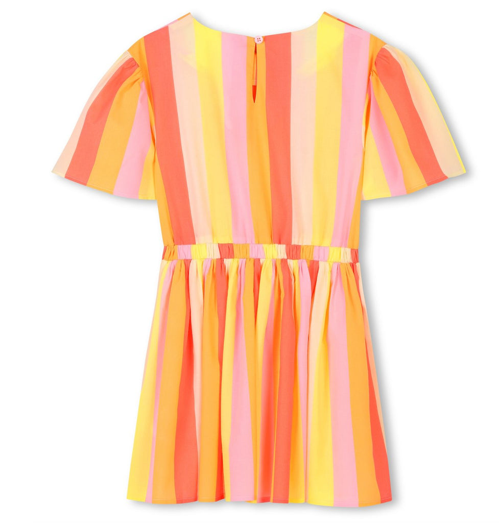 Billieblush Ochre Striped Dress Dress Billieblush 