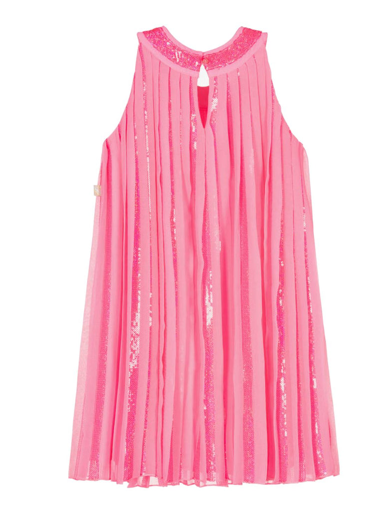 Billieblush Pink Ceremony Pleated Dress Dress Billieblush 