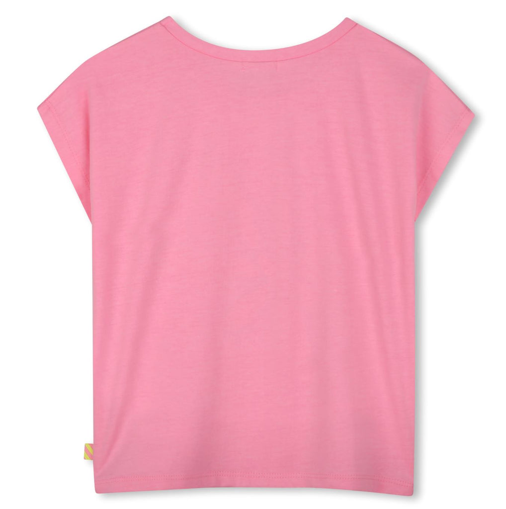 Billieblush Pink Flower T-Shirt Tops Billieblush 