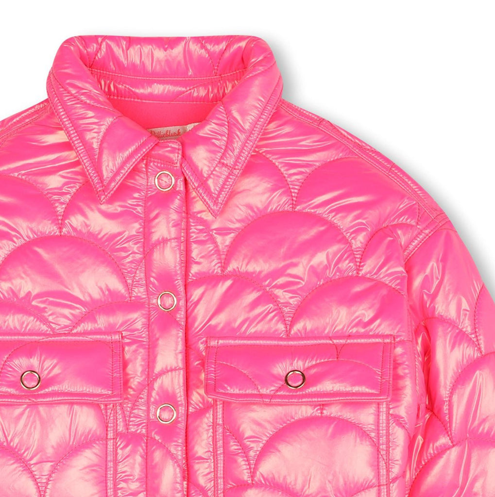 Billieblush Pink Light Puffer Jacket Jackets & Coats Billieblush 