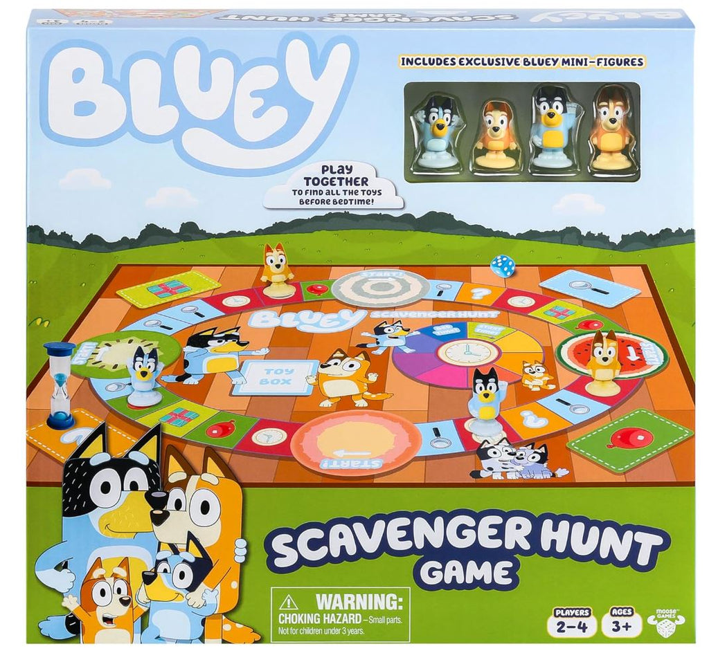 Bluey Scavenger Hunt Game Games Toysmith 