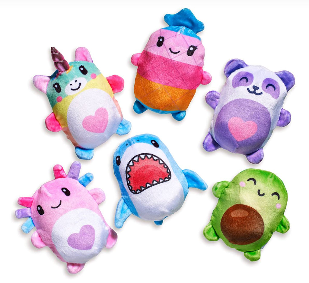 Bubble Stuffed Squishy Friends - Plush Wrapped Fidget Balls Plush Top Trenz 