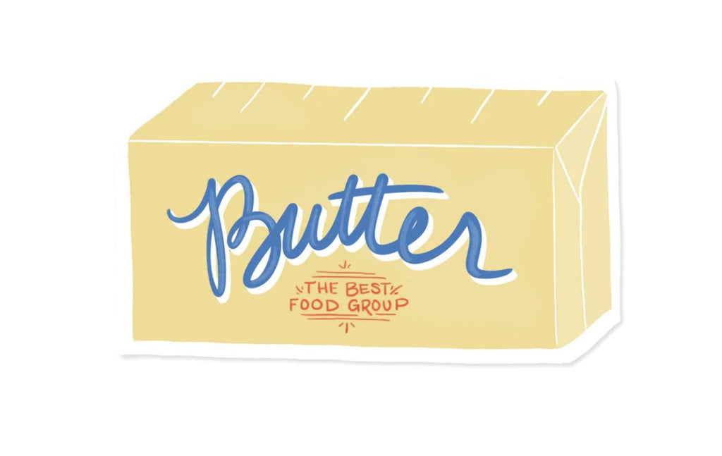 Butter Sticker stickers Slightly Stationery 