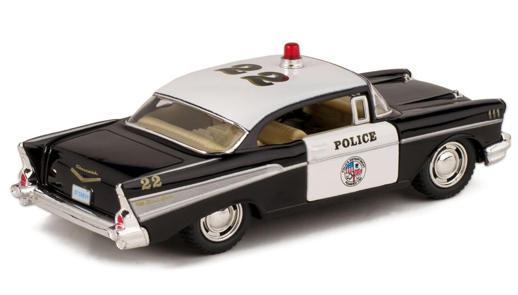 Chevrolet Bel Air Police Die Cast Car Toys Luna Die-Cast Cars 