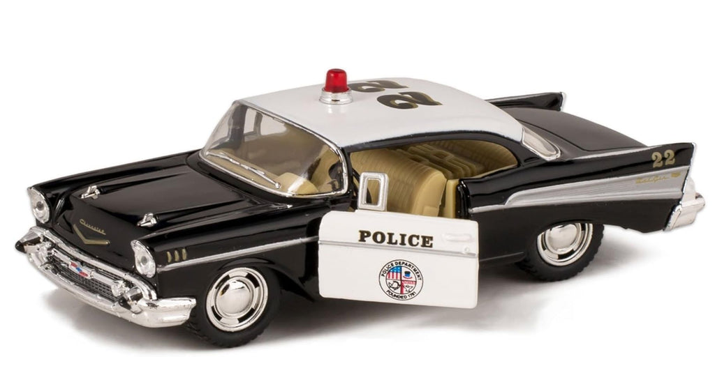 Chevrolet Bel Air Police Die Cast Car Toys Luna Die-Cast Cars 