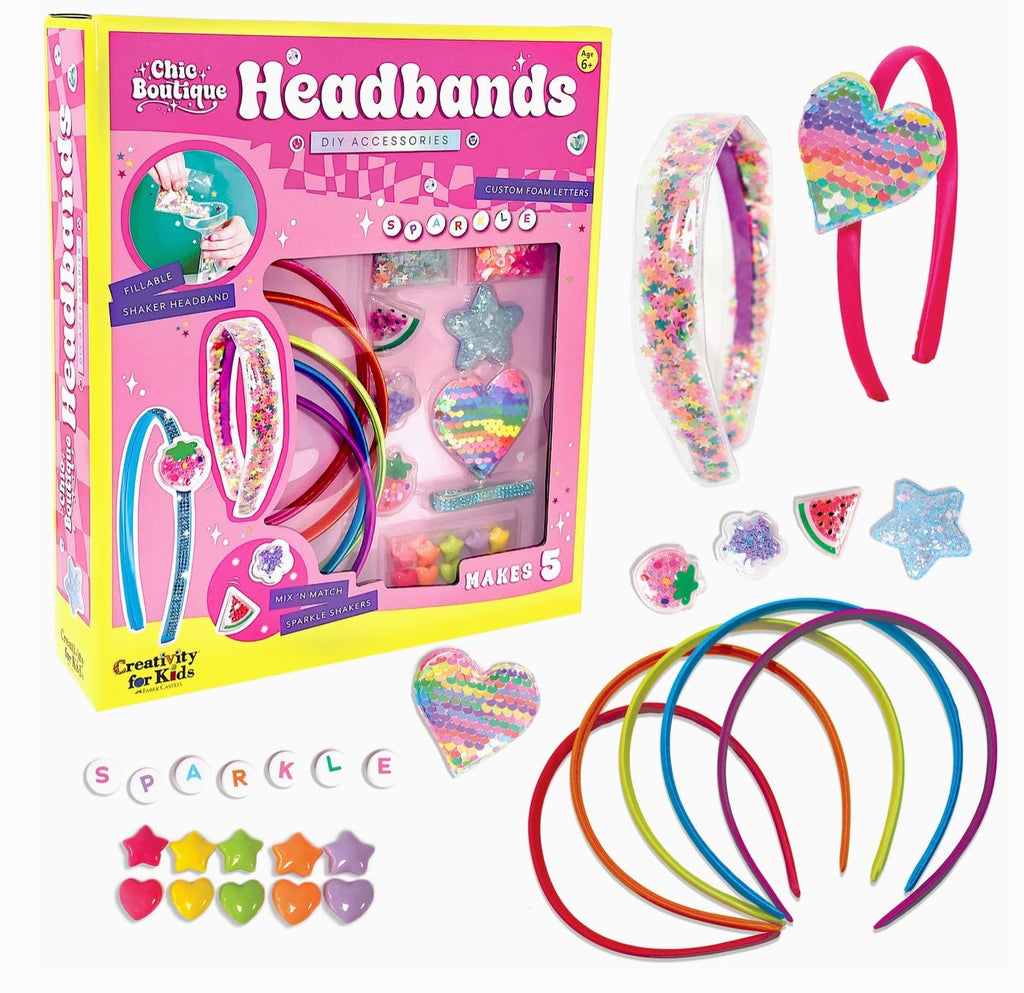 Chic Boutique Headbands Craft Kit Arts & Crafts Faber Castell 