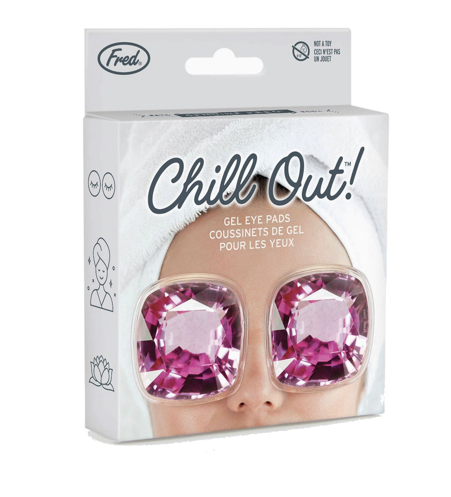 Chill Out - Gemstones Eye Pads Accessories Fred & Friends 