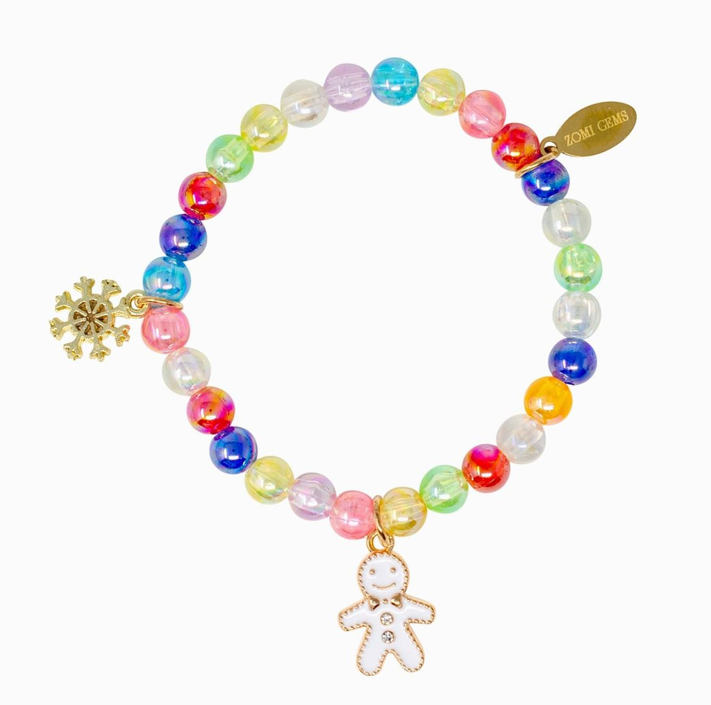 Christmas Stretchy Bracelet jewelry ZOMI GEMS 