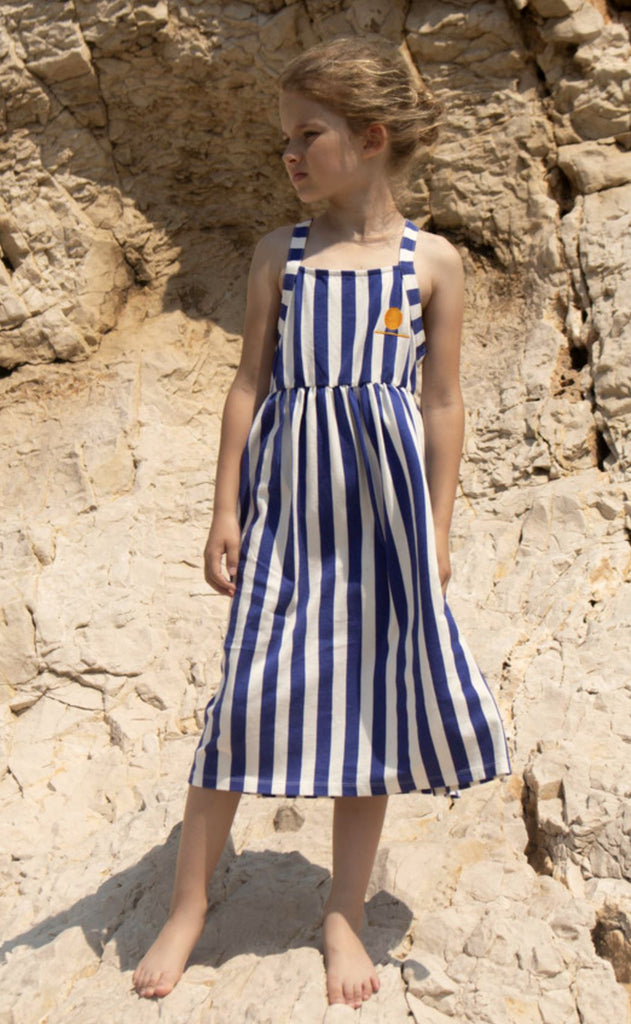 Cleo Mediterranean Stripes Dress Dress We Are Kids 