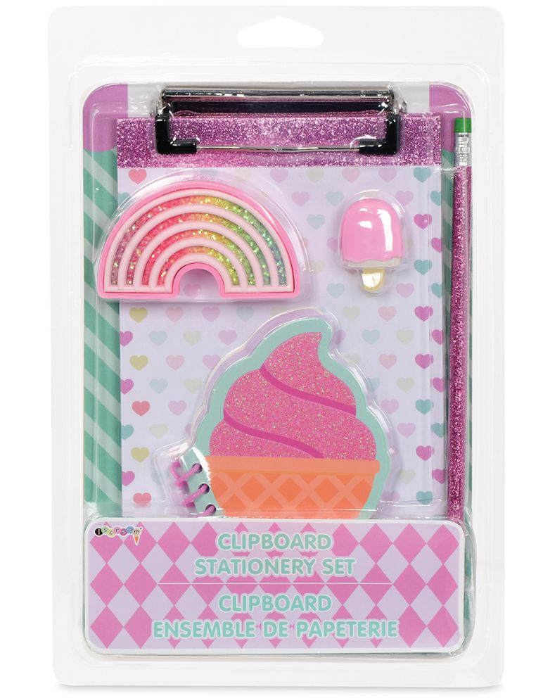 Clipboard Stationery Set Arts & Crafts Iscream 