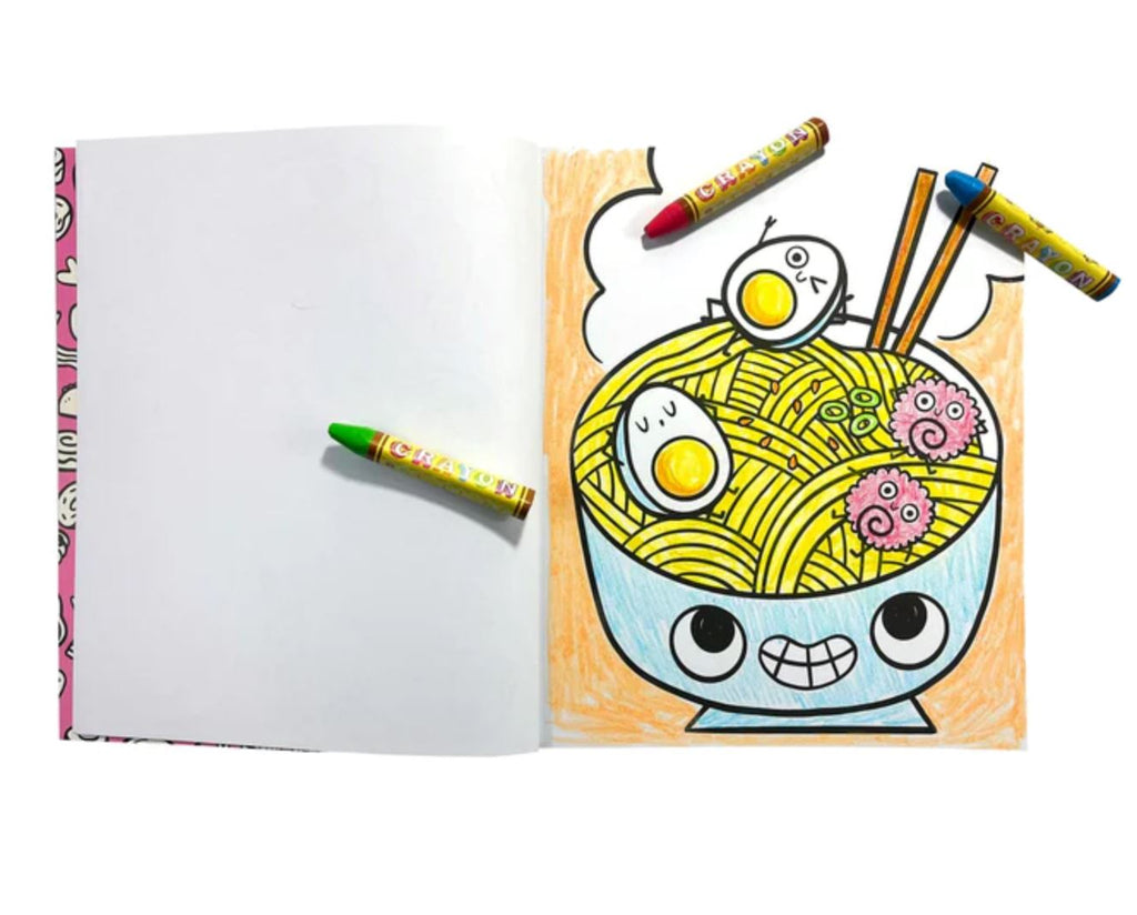 Coloring Book Happy Snacks Arts & Crafts OOLY 