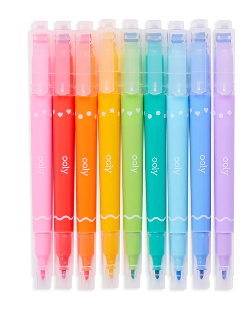 Confetti Stamp Double-Ended Markers markers OOLY 