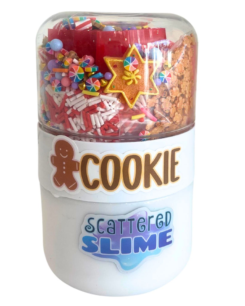 Cookie Cutter Christmas Slime Kit Slime Scattered Slime 