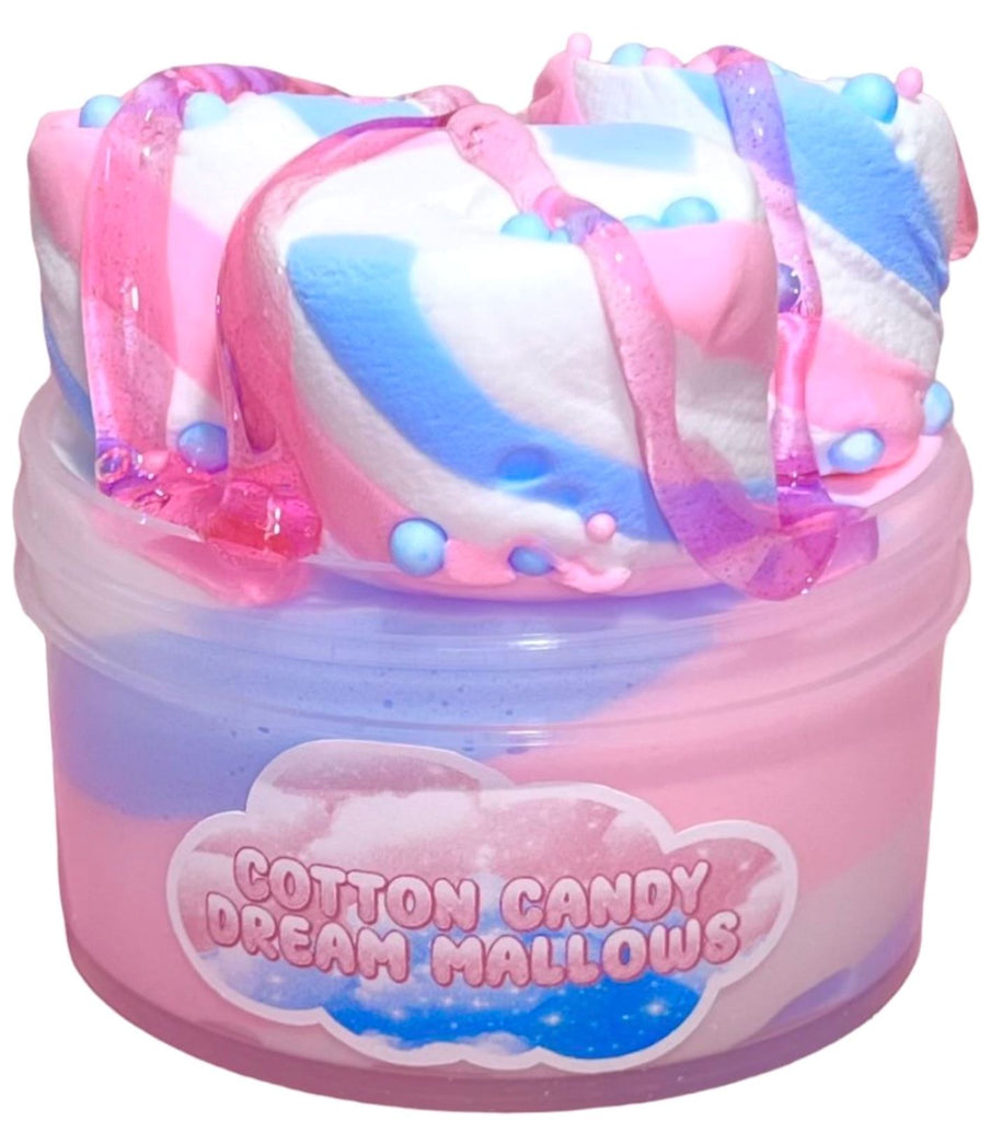 Cotton Candy Dream Mallows DIY Slime Slime Scented Slime by Amy 