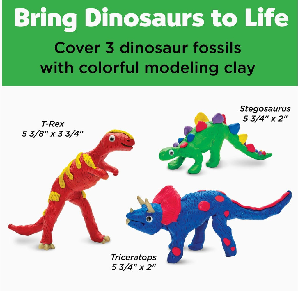 Create with Clay Dinosaurs - Diy Craft Arts & Crafts Faber Castell 