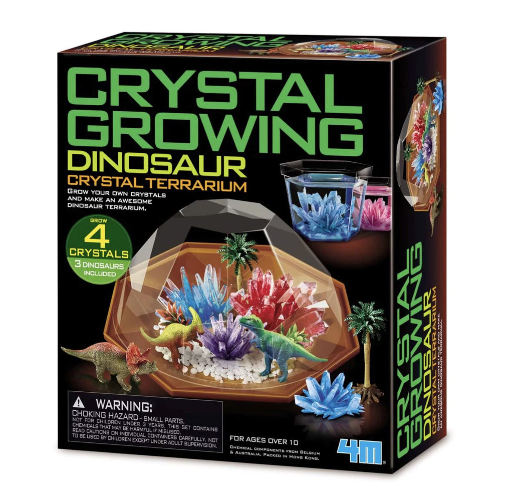 Crystal Growing Dinosaur Terrarium Toys Toysmith 