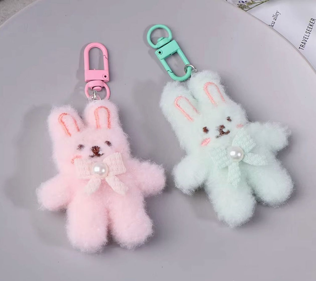 Cute Bunny Plush Keychain Keychain PR GROUPS 