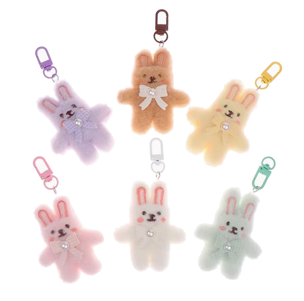 Cute Bunny Plush Keychain Keychain PR GROUPS 