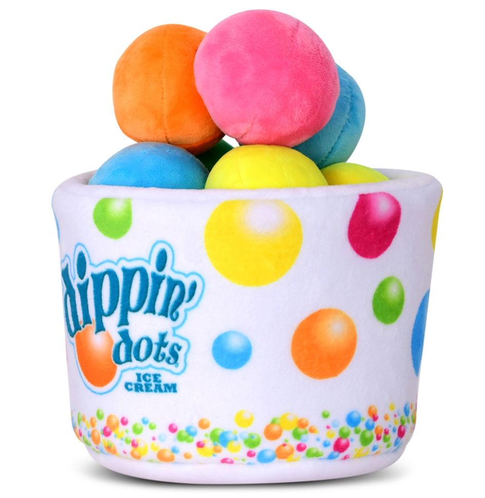 Dippin' Dots Packaging Plush Plush Iscream 