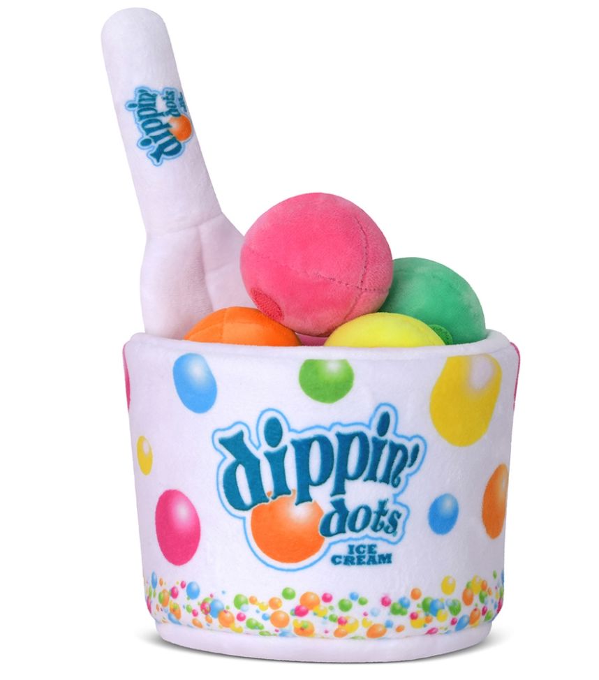 Dippin' Dots Packaging Plush Plush Iscream 