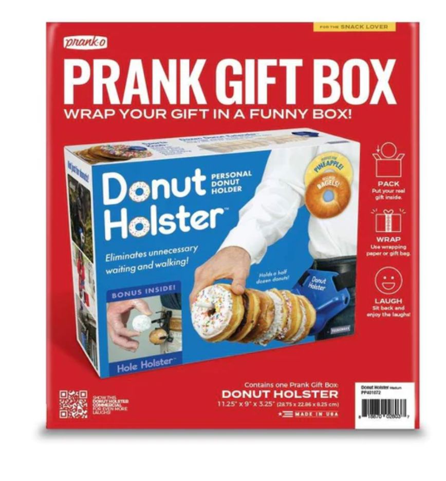 Donut Holster-Prank Gift Box Prank and Gags Prank-O 