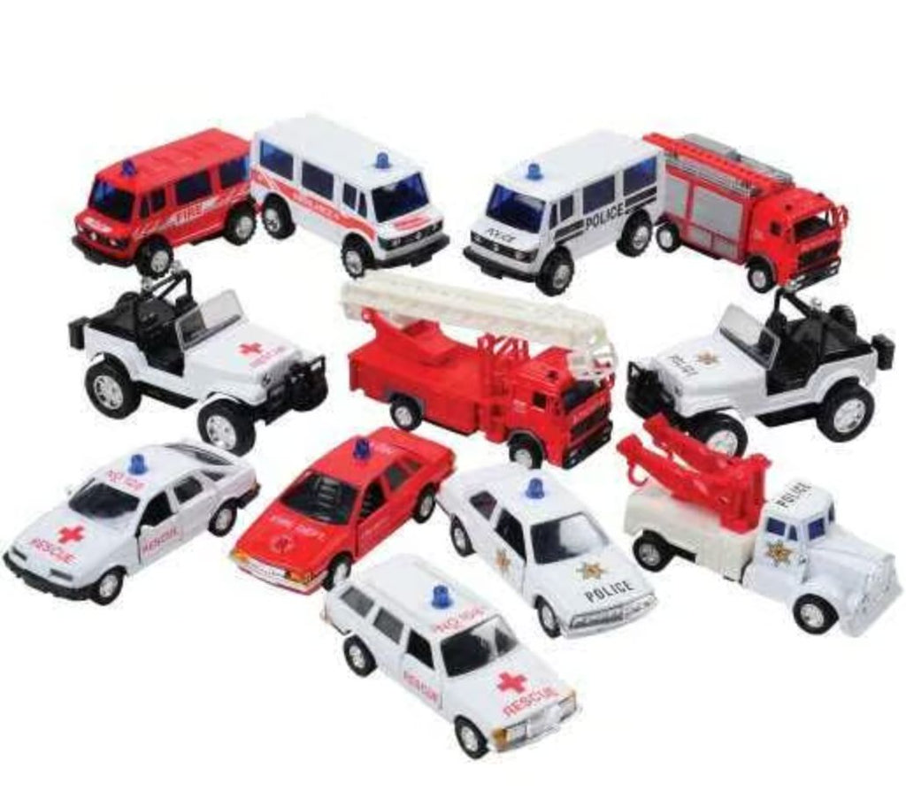 Emergency Team Die-Cast-Car Toys Luna Die-Cast Cars 